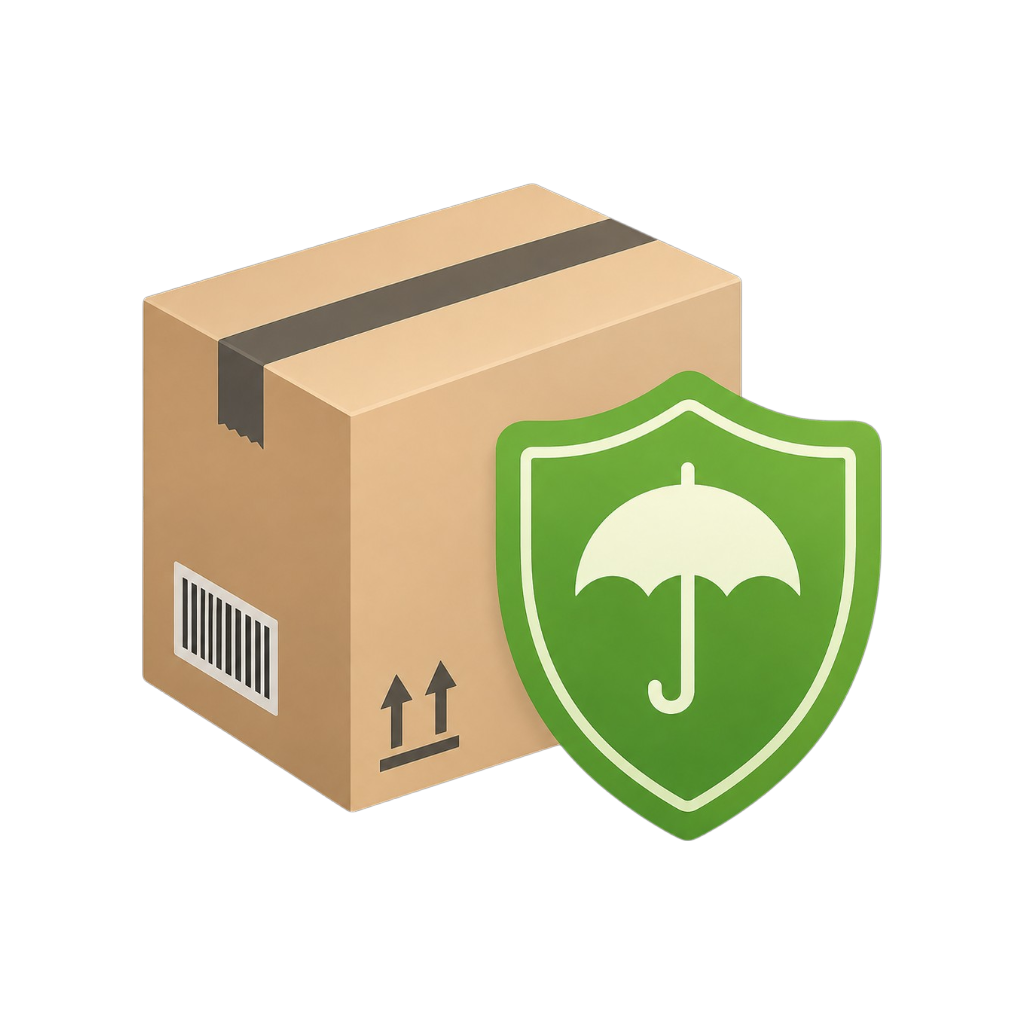 Insured Shipping. Protected Against Loss & Damage.
