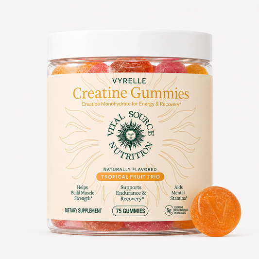 Tropical Trio Creatine Gummies | From flat to snatched in 4 weeks. Just chew, don't shake.