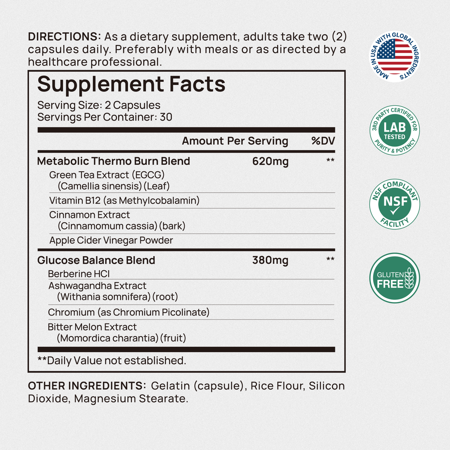 Selerb GLP-1 Supplement for Women & Men