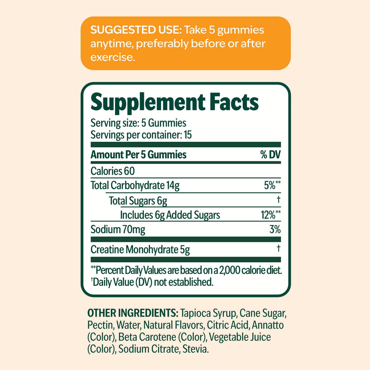 Tropical Trio Creatine Gummies | From flat to snatched in 4 weeks. Just chew, don't shake.